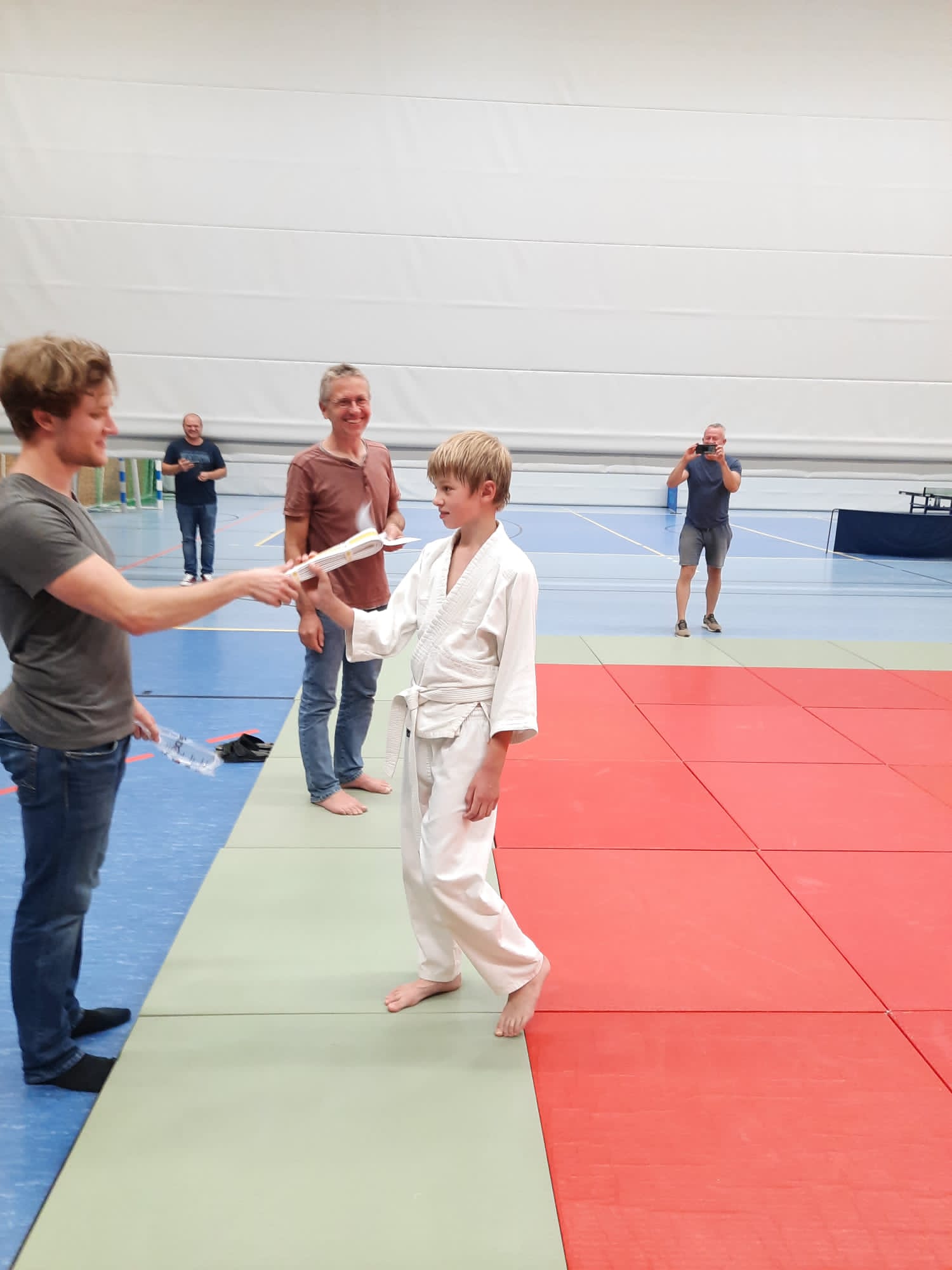 Judo Gürtelprüfung